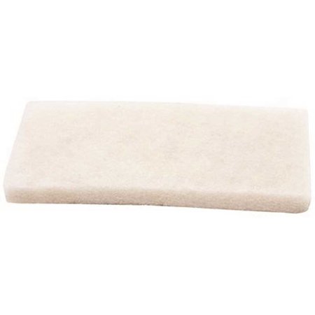 RENOWN 4-5/8 in. x 10 in. Utility Pads in White 8440AS